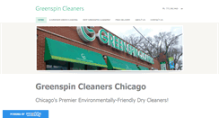 Desktop Screenshot of greenspincleanerschicago.com